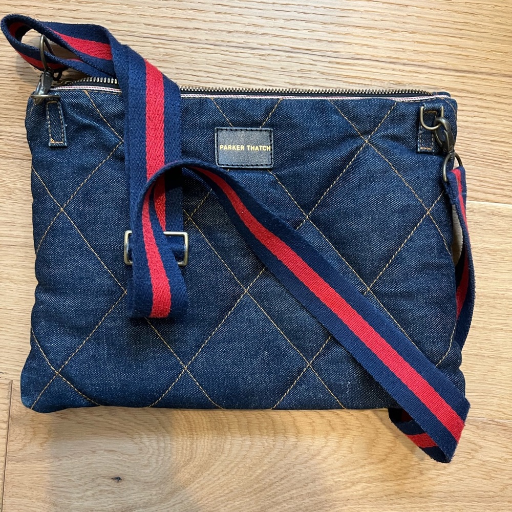 Parker Thatch Denim bag. Selling with my extra PT strap